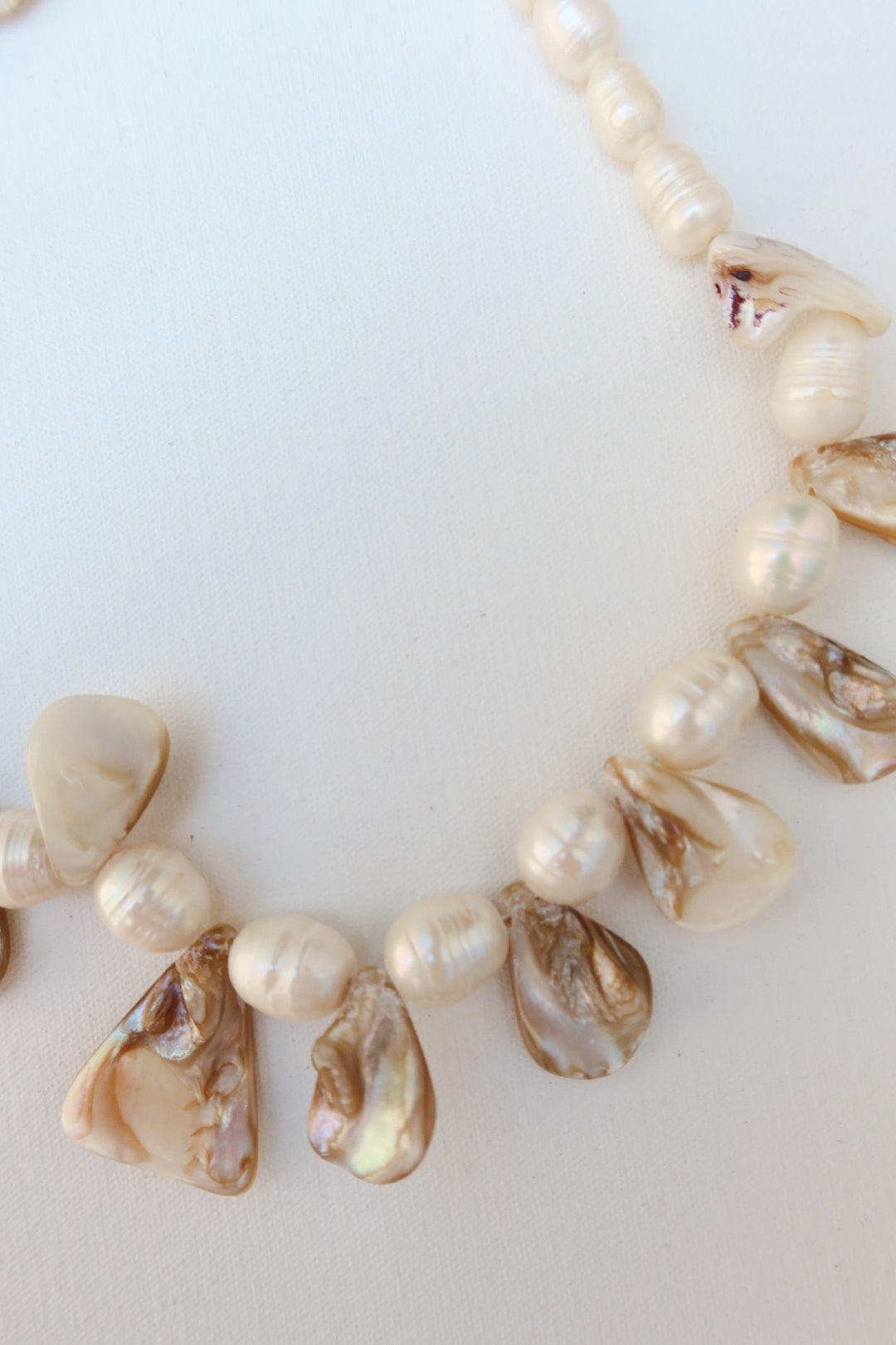 Collar de perlas chunky